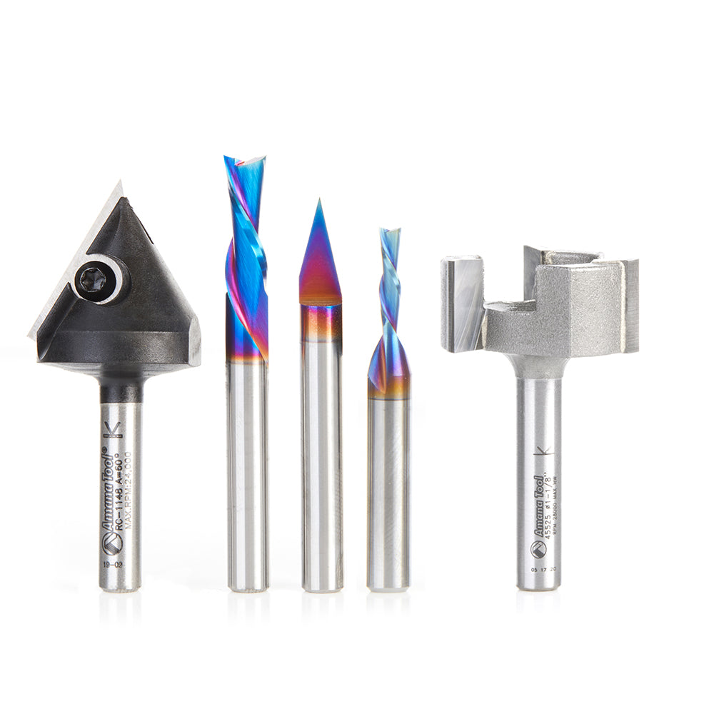 Amana Tool CNC Router Bit Sets - General Purpose