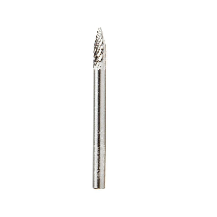 #option_BURS-190 - 1/8 Dia x 3/8 x 1/8 Shank Double Cut SG