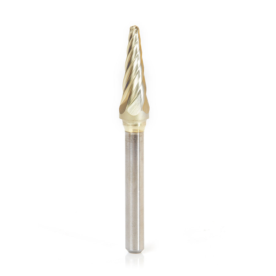 #option_BURS-214NF - 3/8 Dia x 1-1/16 x 1/4 Shank Non-Ferrous ZrN Coated SL