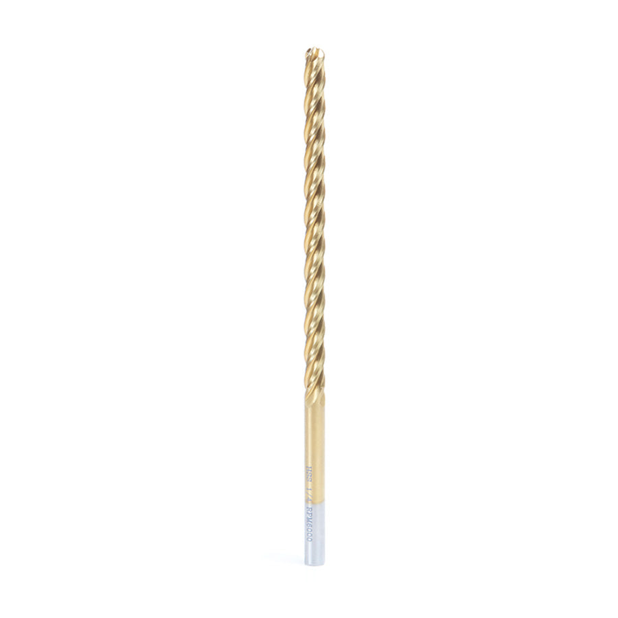 #option_HSS1202 - Ball End Extended Reach 1/8 Radius x 1/4 Dia x 4 x 6 Long x 1/4 Shank CNC 4-Flute