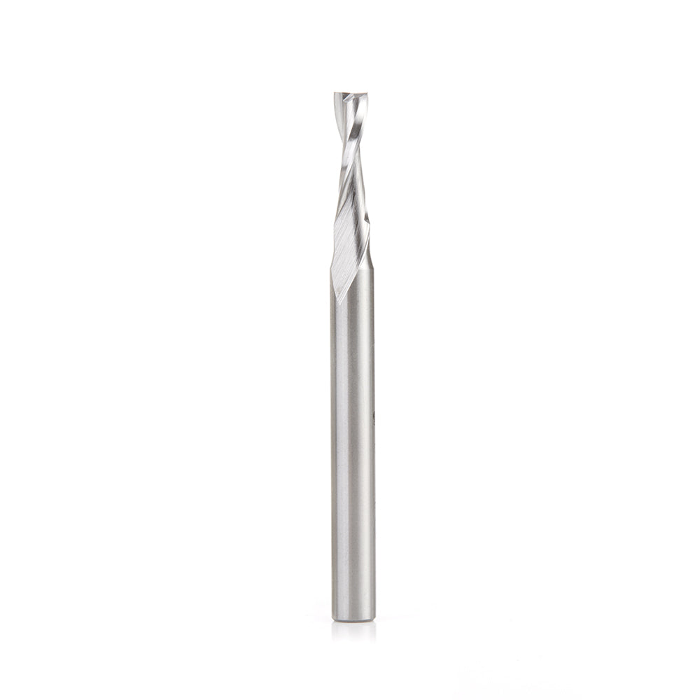 Amana Tool High Speed Steel (HSS) Single & Double Flute Aluminum Cutting Spiral Router Bits