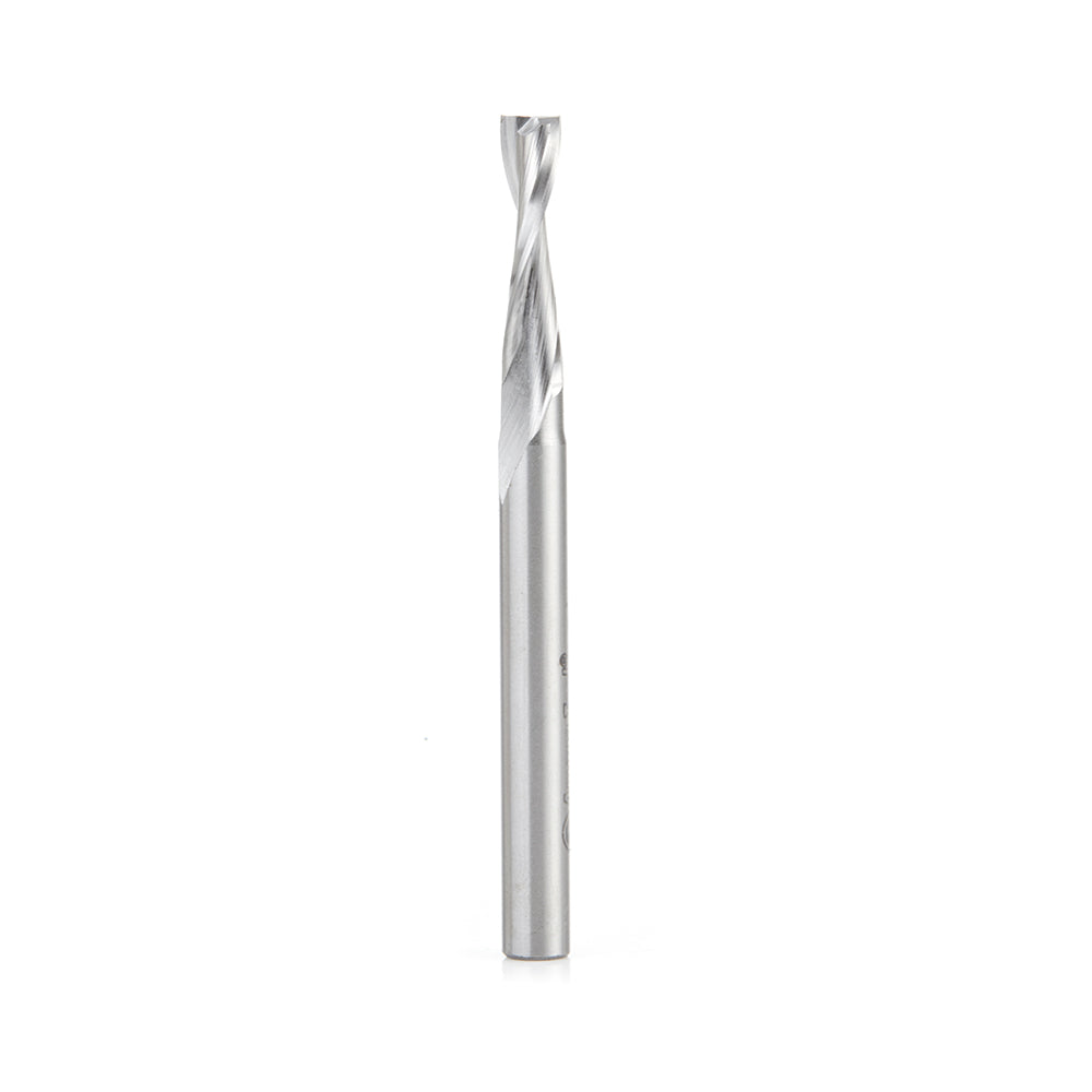 Amana Tool High Speed Steel (HSS) Single & Double Flute Aluminum Cutting Spiral Router Bits