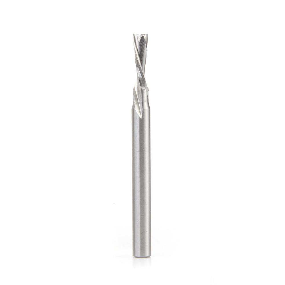 Amana Tool High Speed Steel (HSS) Single & Double Flute Aluminum Cutting Spiral Router Bits