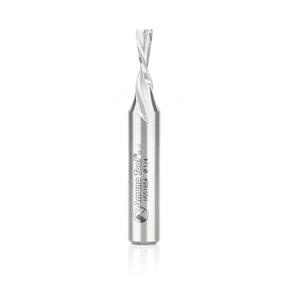 Amana Tool High Speed Steel (HSS) Single & Double Flute Aluminum Cutting Spiral Router Bits