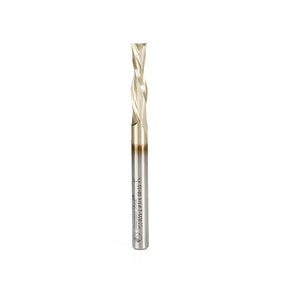 Amana Tool High Speed Steel (HSS) Single & Double Flute Aluminum Cutting Spiral Router Bits