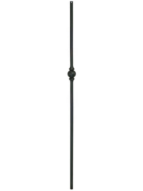 Iron Baluster 2GR22 - 5/8" Round - Single Ball