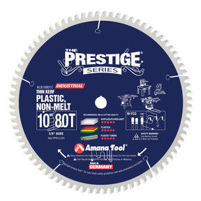 Amana Tool Non-Melt Plastic Cutting Saw Blades