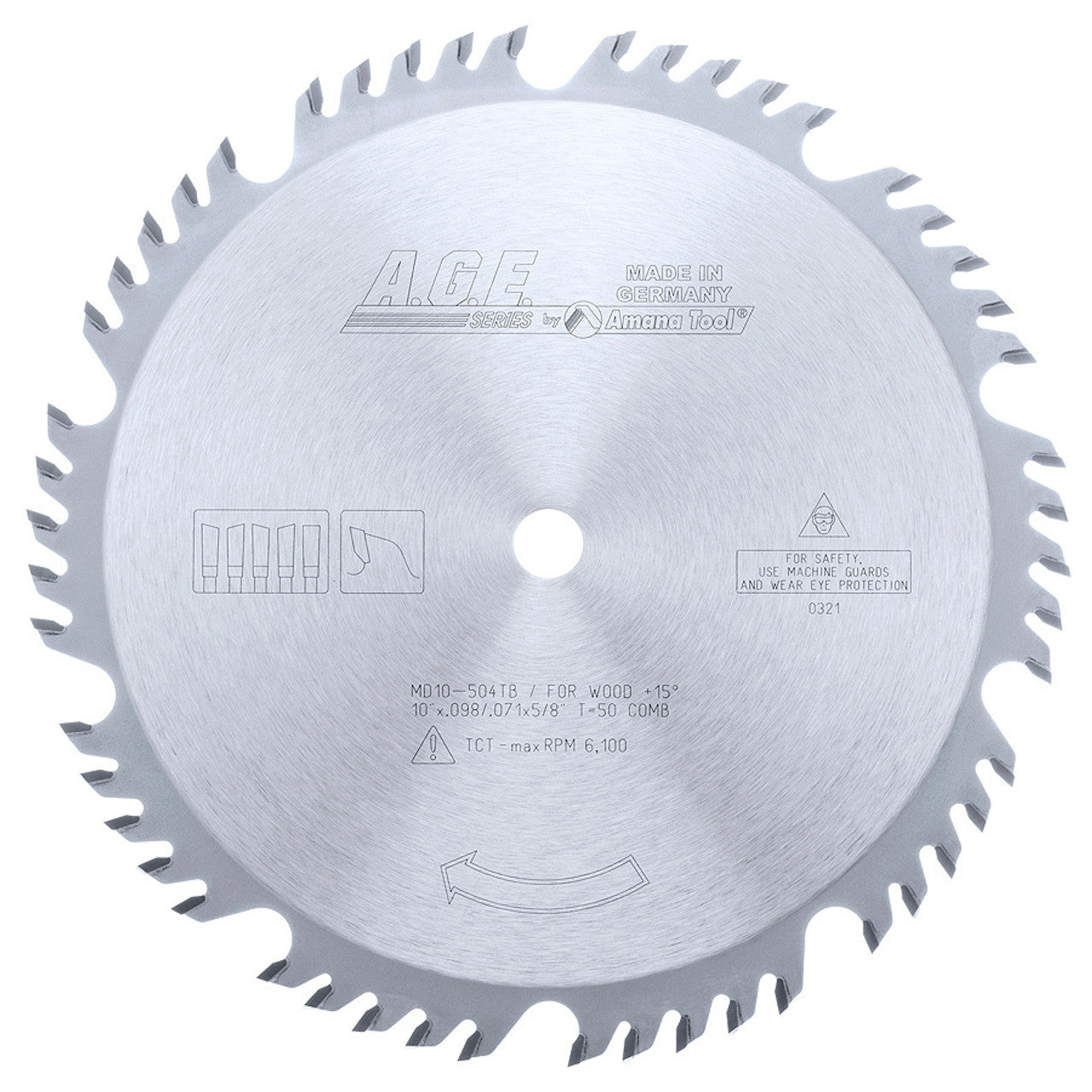 A.G.E. Thin Kerf Combination Circular Saw Blades