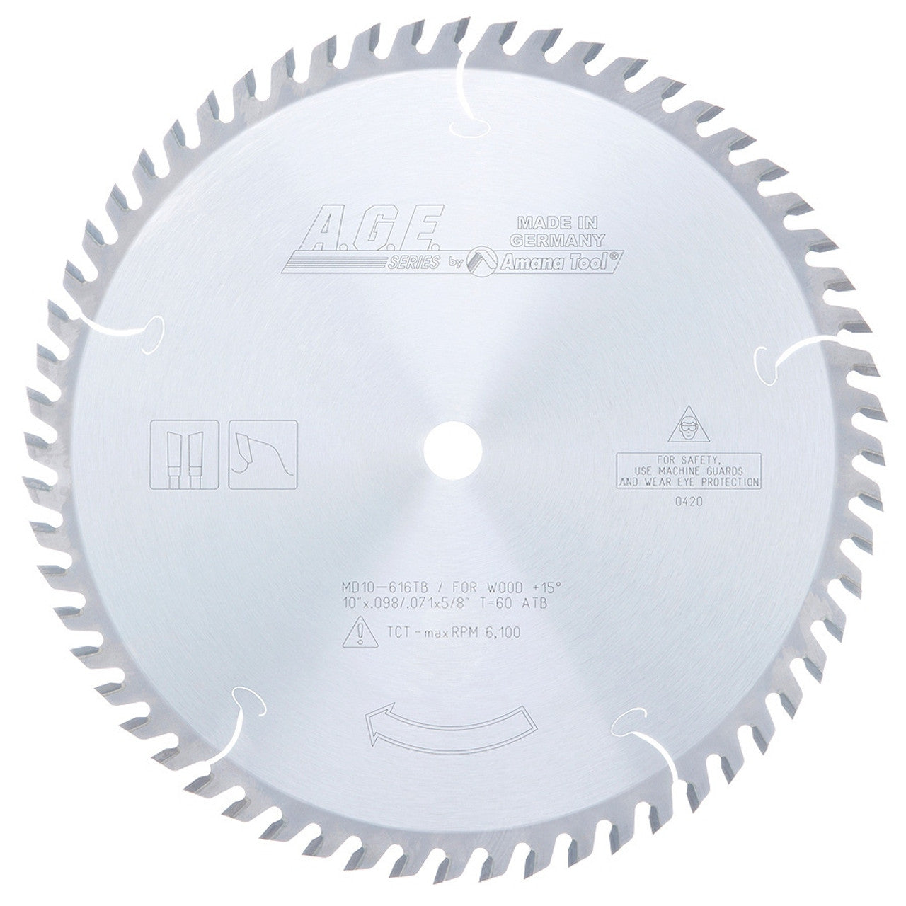 A.G.E. Cut-Off & Crosscut Circular Saw Blades