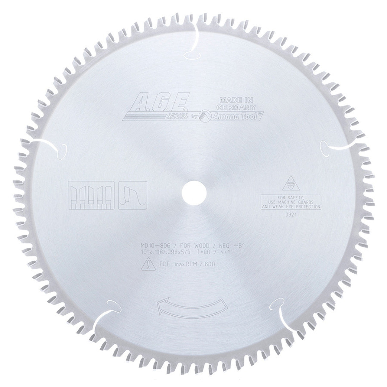 A.G.E. Heavy-Duty Miter / Double Miter Circular Saw Blades