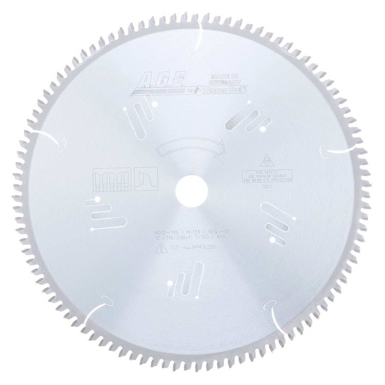 A.G.E. Heavy-Duty Miter / Double Miter Circular Saw Blades