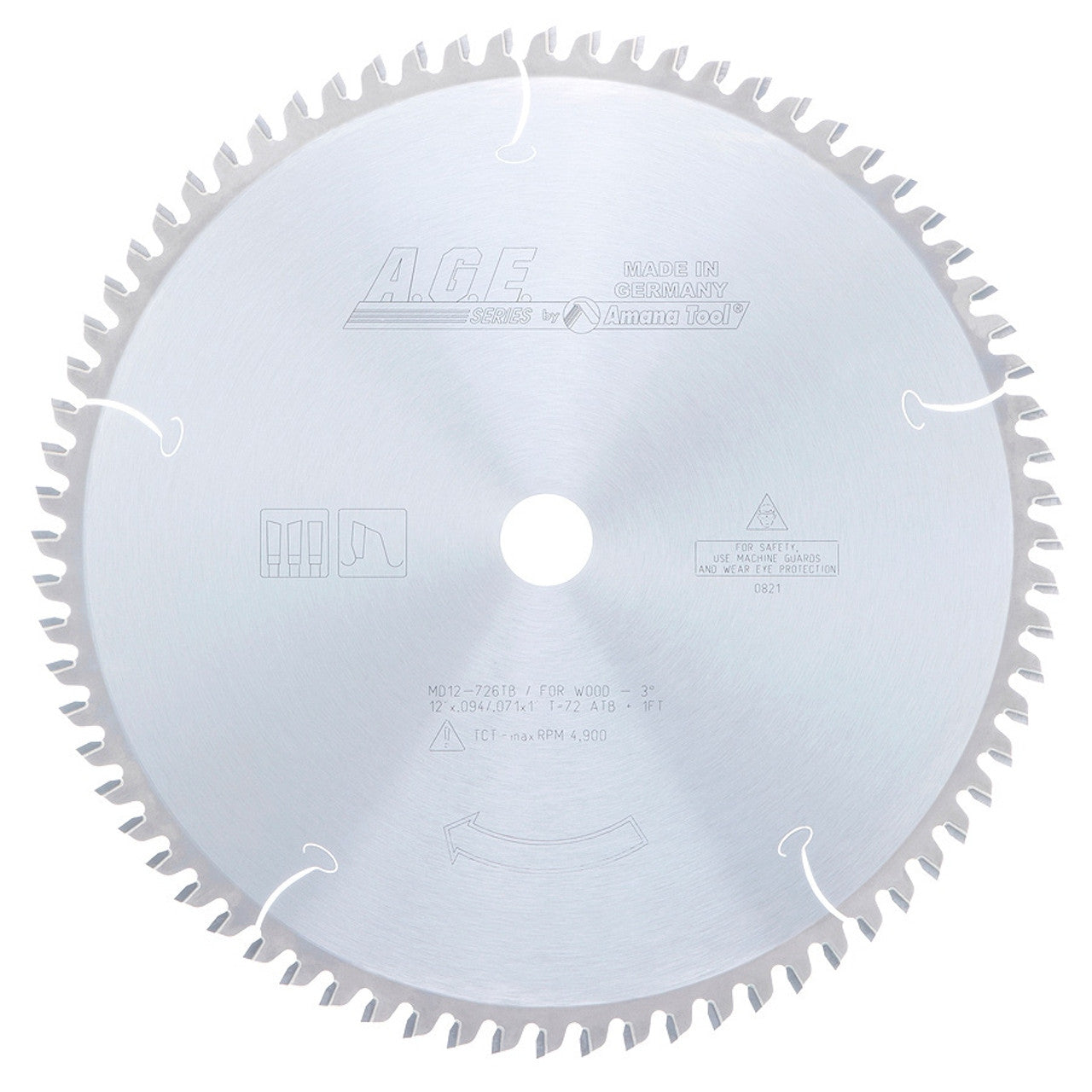 A.G.E. Thin Kerf Sliding Compound Miter & Radial Arm Circular Saw Blades