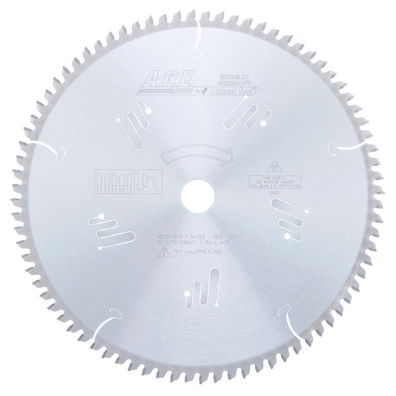 A.G.E. Heavy-Duty Miter / Double Miter Circular Saw Blades