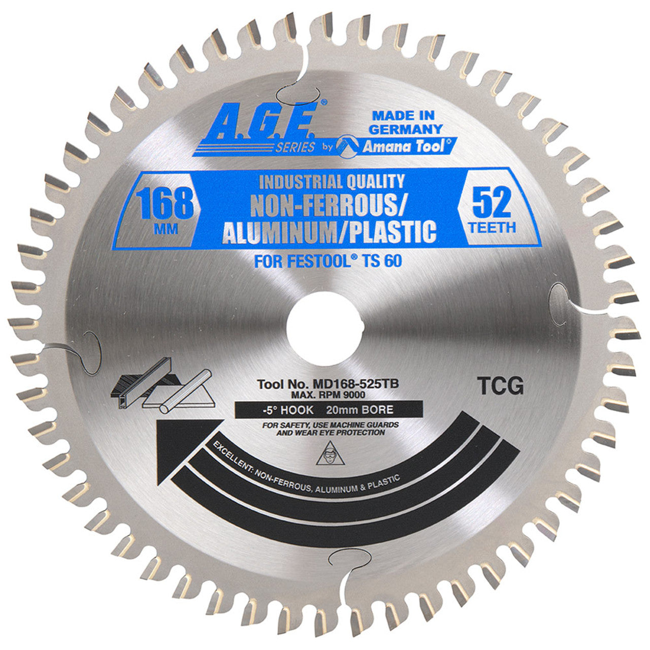 A.G.E. Circular Saw Blades for Festool® & Other Track Saw Machines