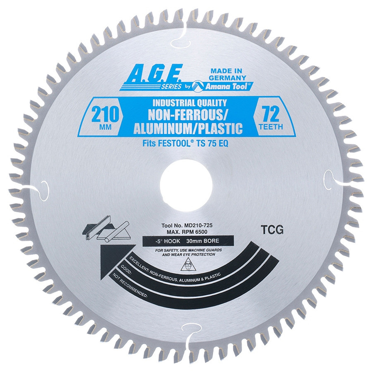 A.G.E. Circular Saw Blades for Festool® & Other Track Saw Machines