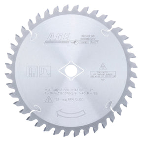 A.G.E. Plastic Cutting Circular Saw Blades