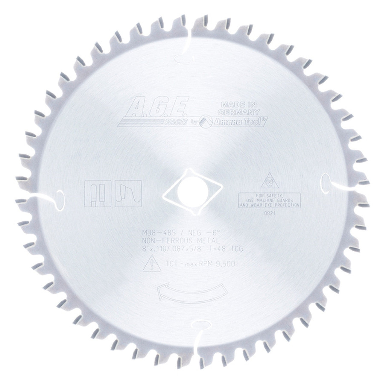 A.G.E. Non-Ferrous Metal Cutting Circular Saw Blades for Aluminum