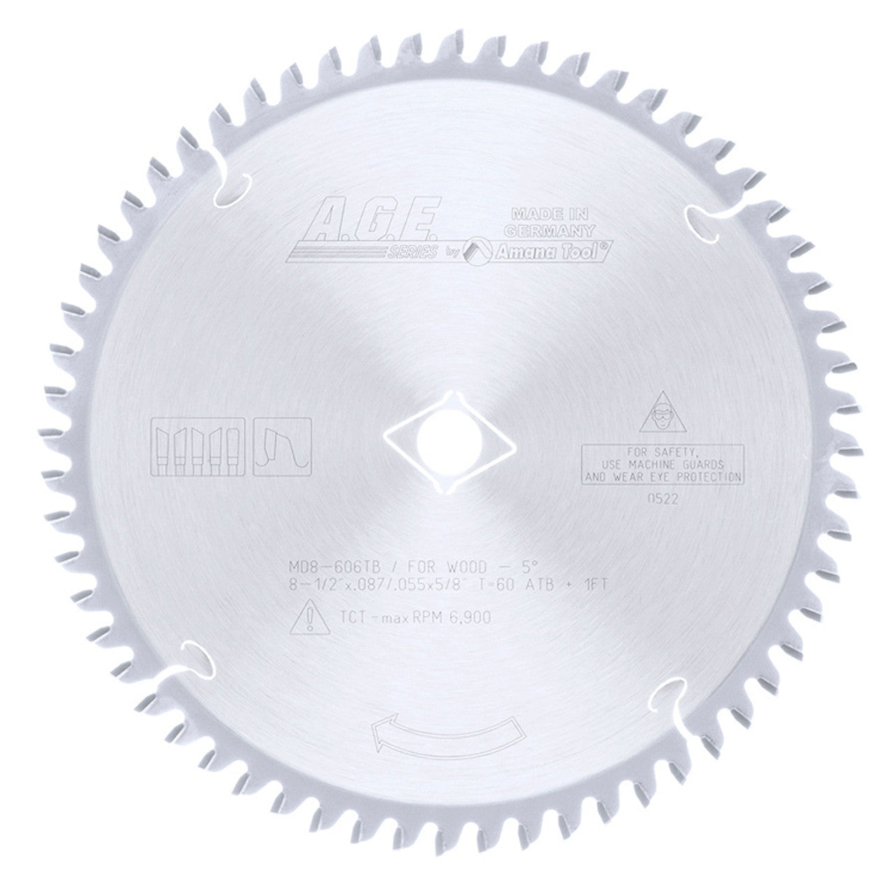 A.G.E. Thin Kerf Sliding Compound Miter & Radial Arm Circular Saw Blades