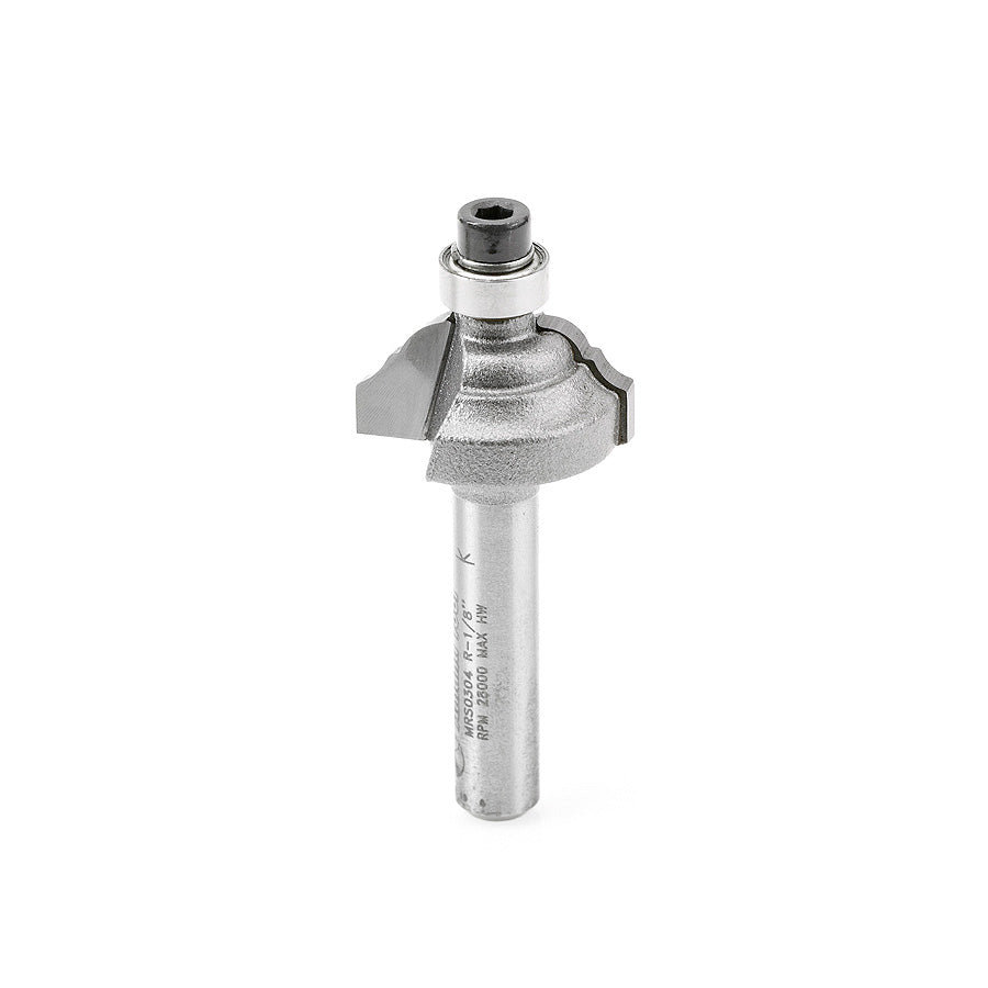 #option_MRS0304 Carbide Tipped Miniature Classical Ogee 1/8 Radius x 25/32 Dia x 3/8 x 1/4 Inch Shank