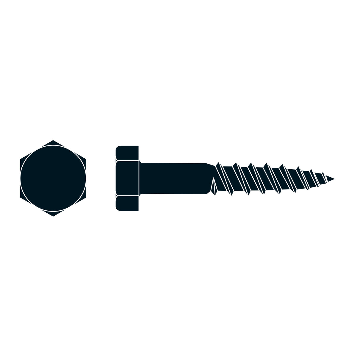 Starborn Lag Screws - Zinc Plated