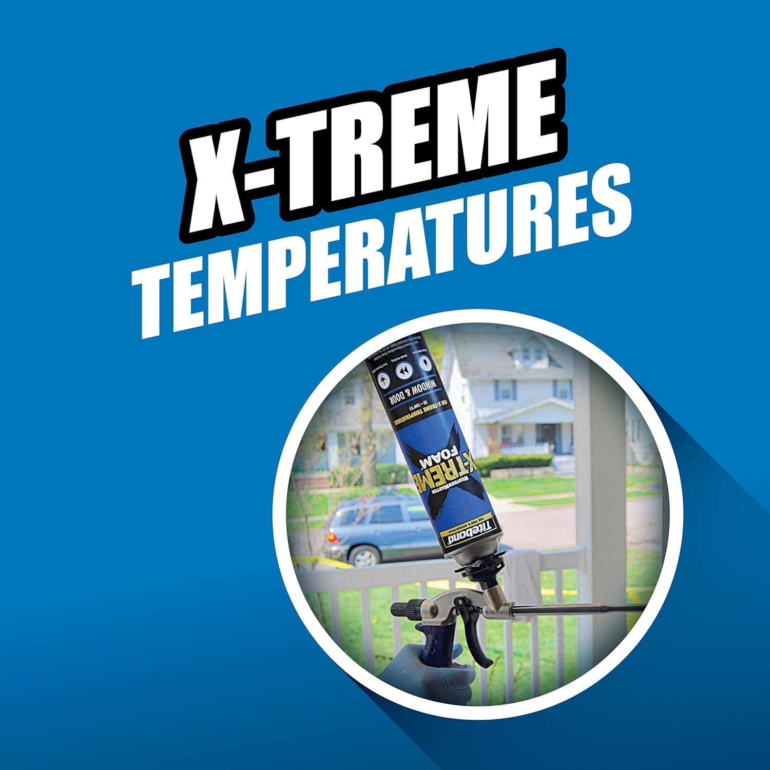 Titebond WeatherMaster X-TREME Window & Door Foam Sealant