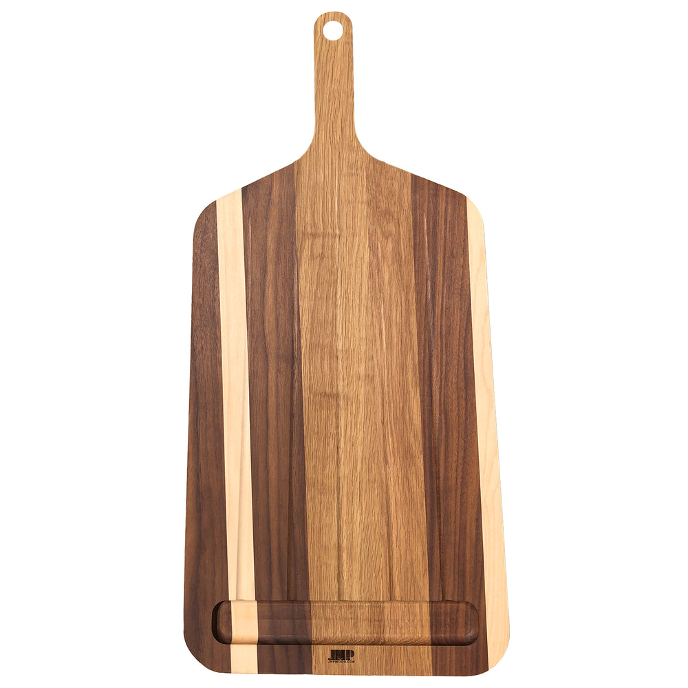 Multi-Wood Cutting Board with Handle - JMP Wood