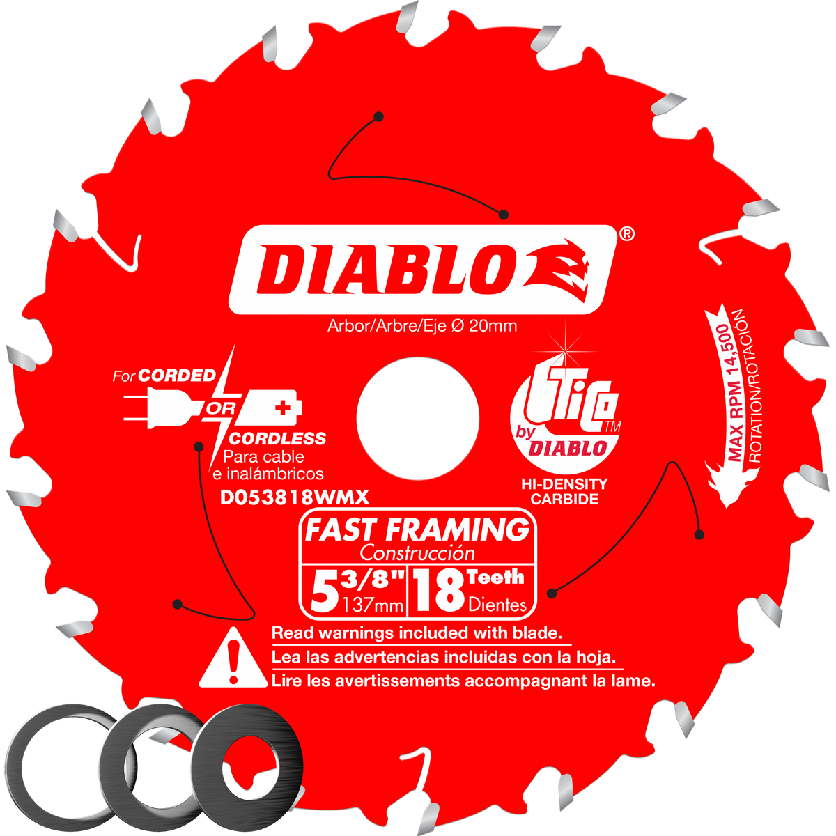 Diablo Aluminum Cutting Saw Blade - JMP Wood